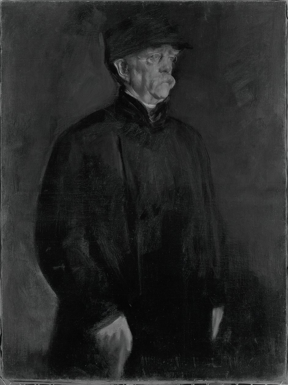 Prinz Otto von Bismarck, 1896 von Franz von Lenbach