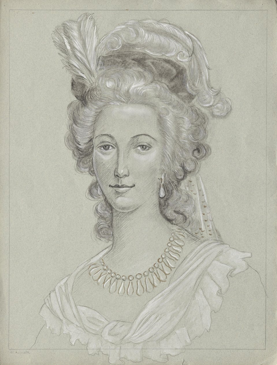 Königin Marie Antoinette von Franz von Matsch