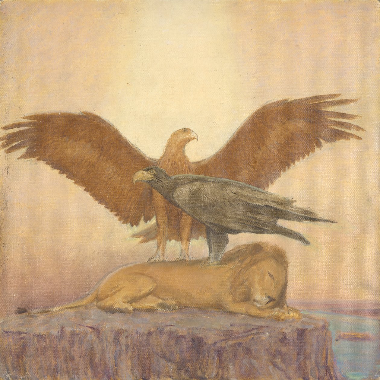 Tierstudie von Franz von Matsch