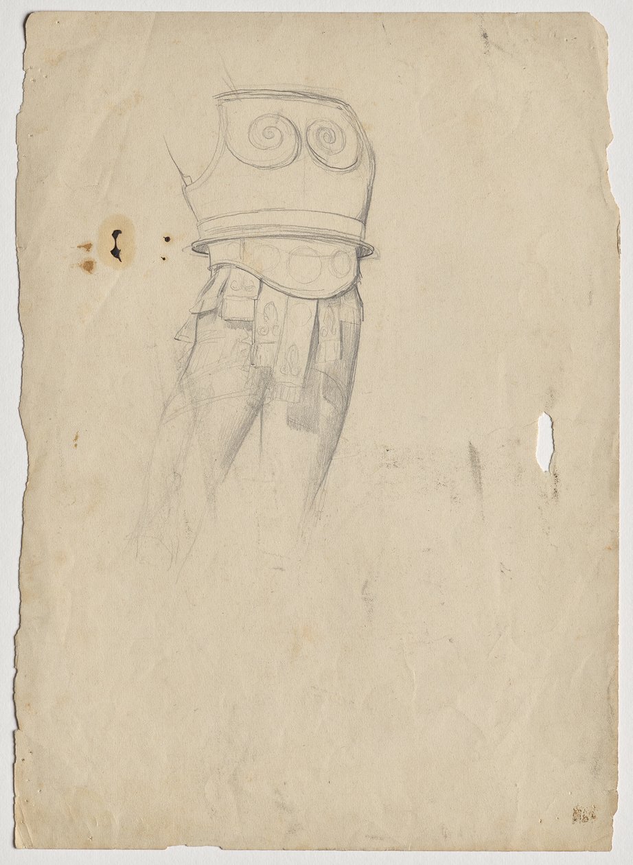 Torso mit Brustpanzer von Franz von Matsch