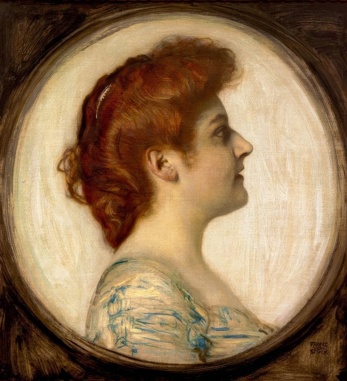 Bildnis einer Dame von Franz von Stuck