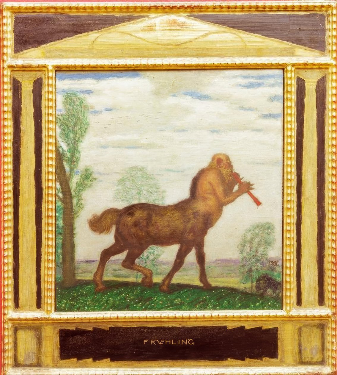 Frühling von Franz von Stuck