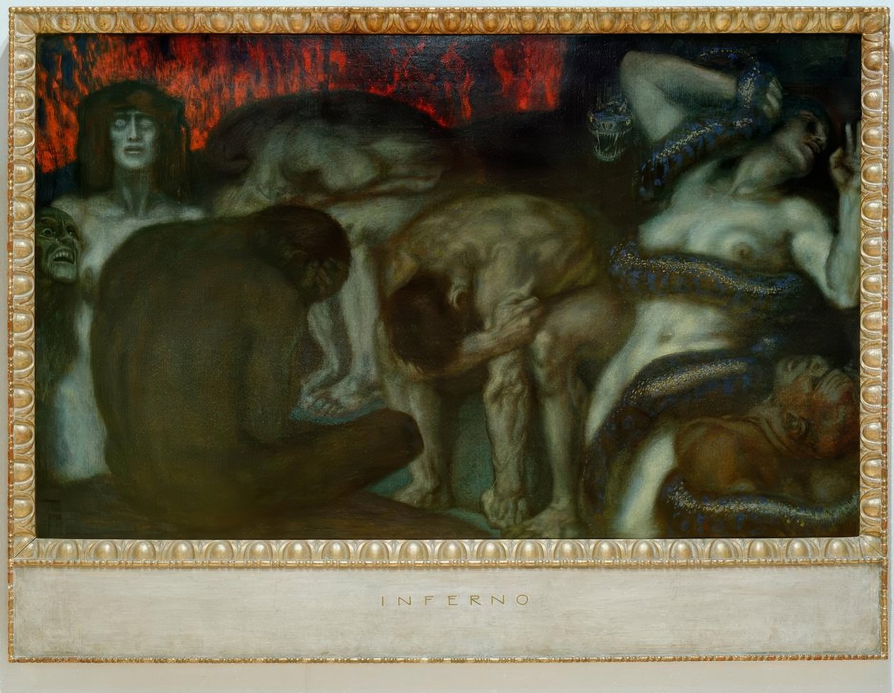 Inferno von Franz von Stuck