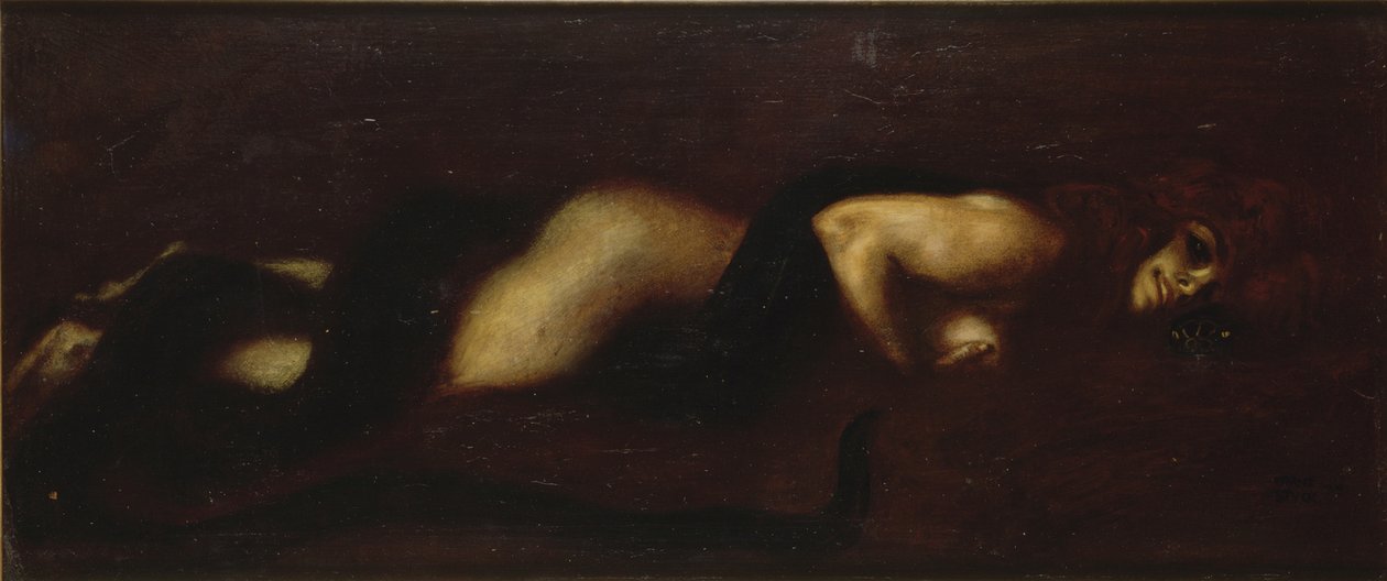 Die Sünde, 1899 von Franz von Stuck