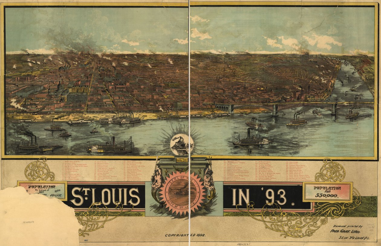 St. Louis im Jahr 