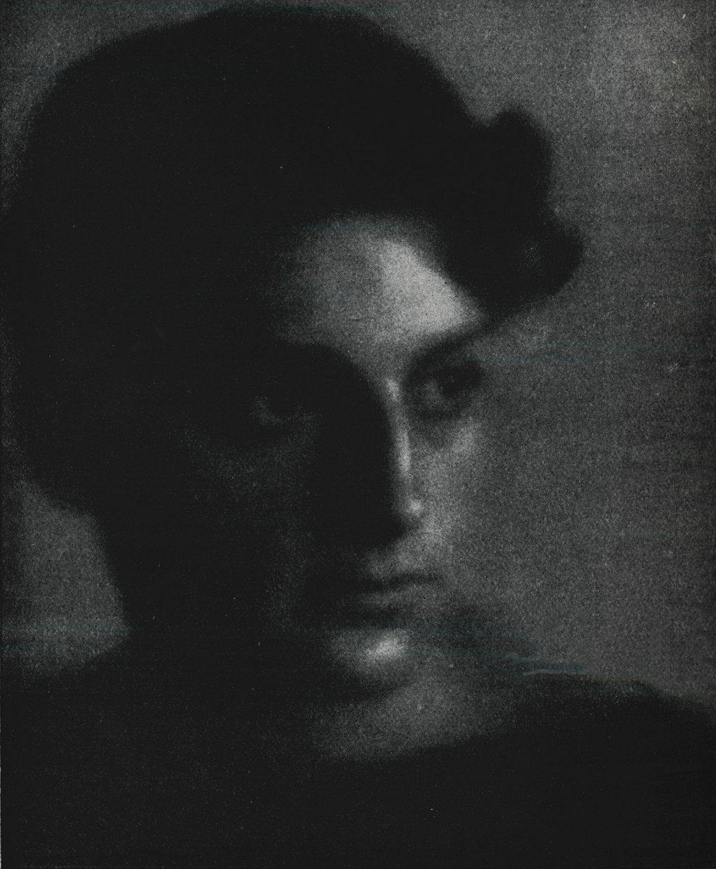 Männerkopf, um 1903 von Fred Holland Day