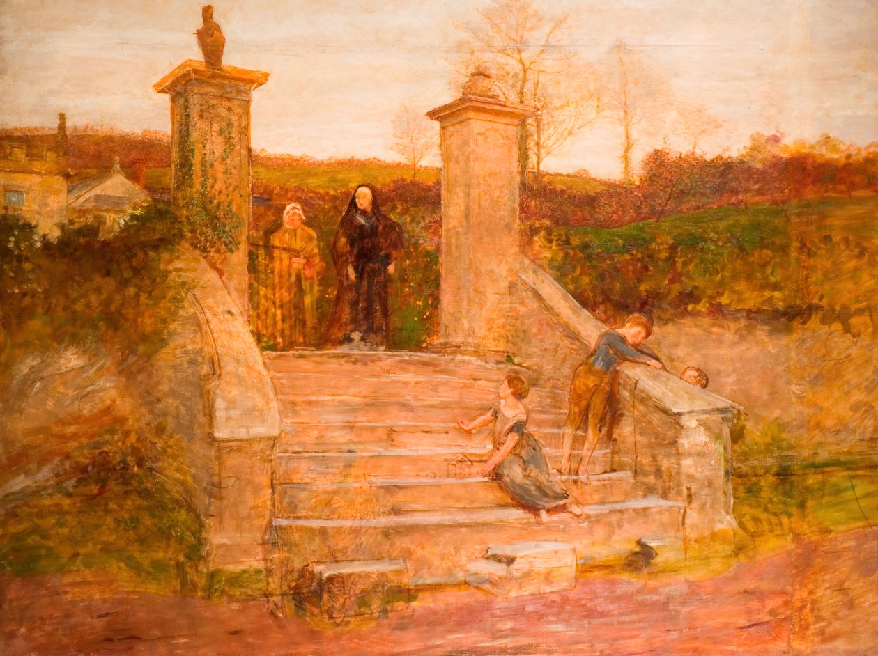 Das alte Tor, 1868 von Fred Walker
