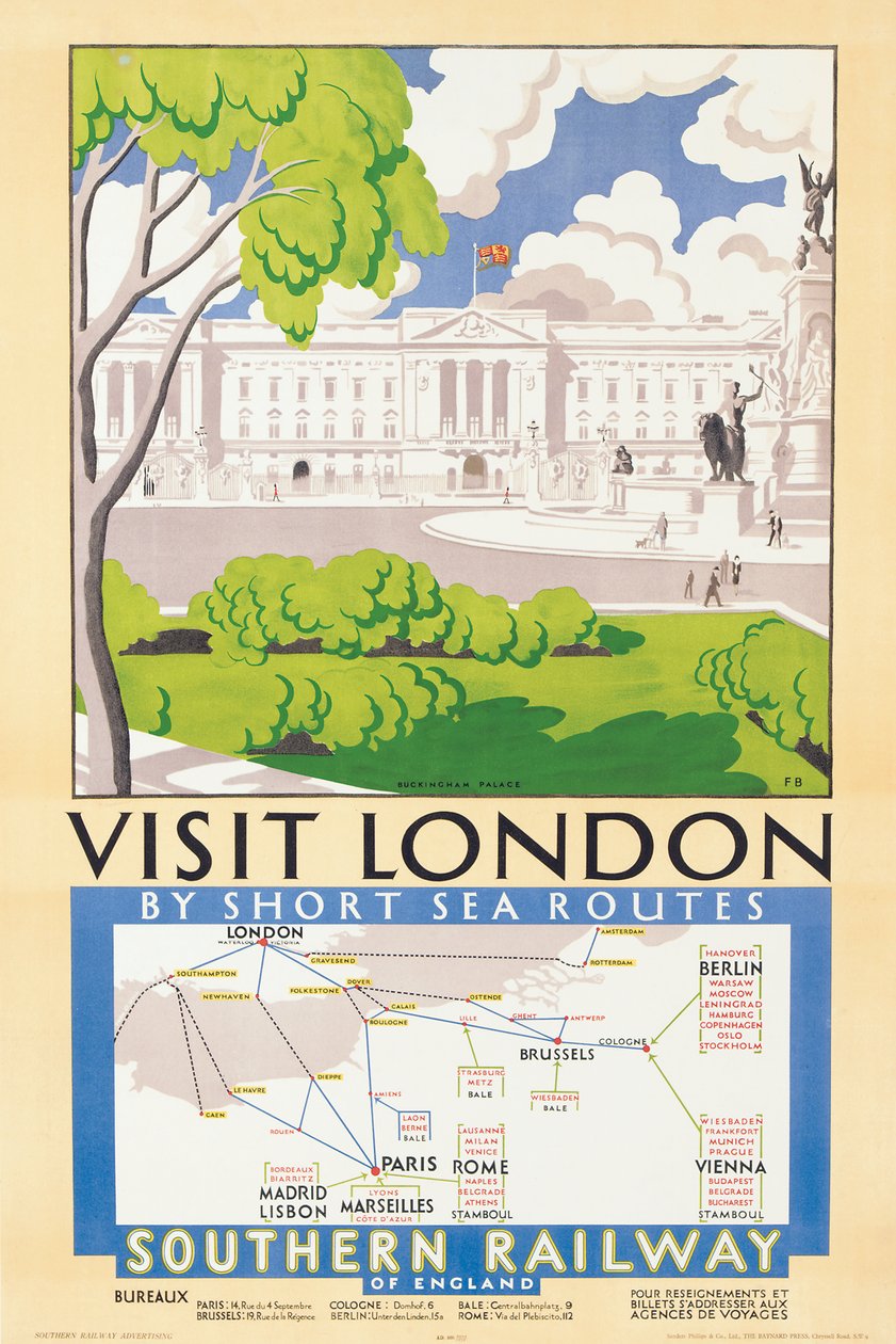 Besuchen Sie London von Freda Beard