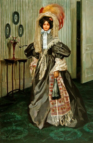 Priscilla, ca. 1899 von Freda Hansard