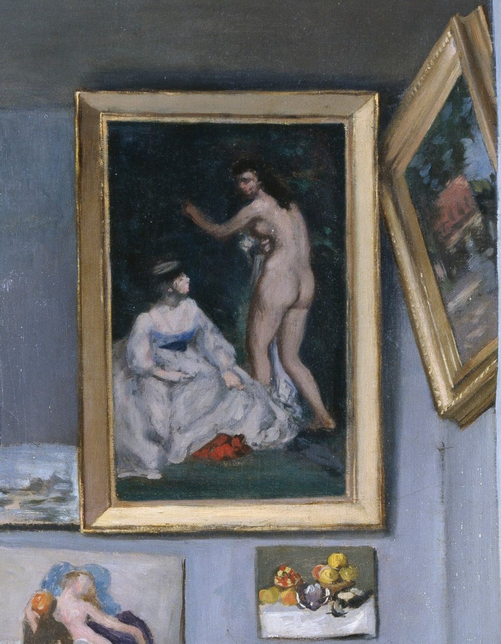 Bazilles Atelier von Jean Frederic Bazille