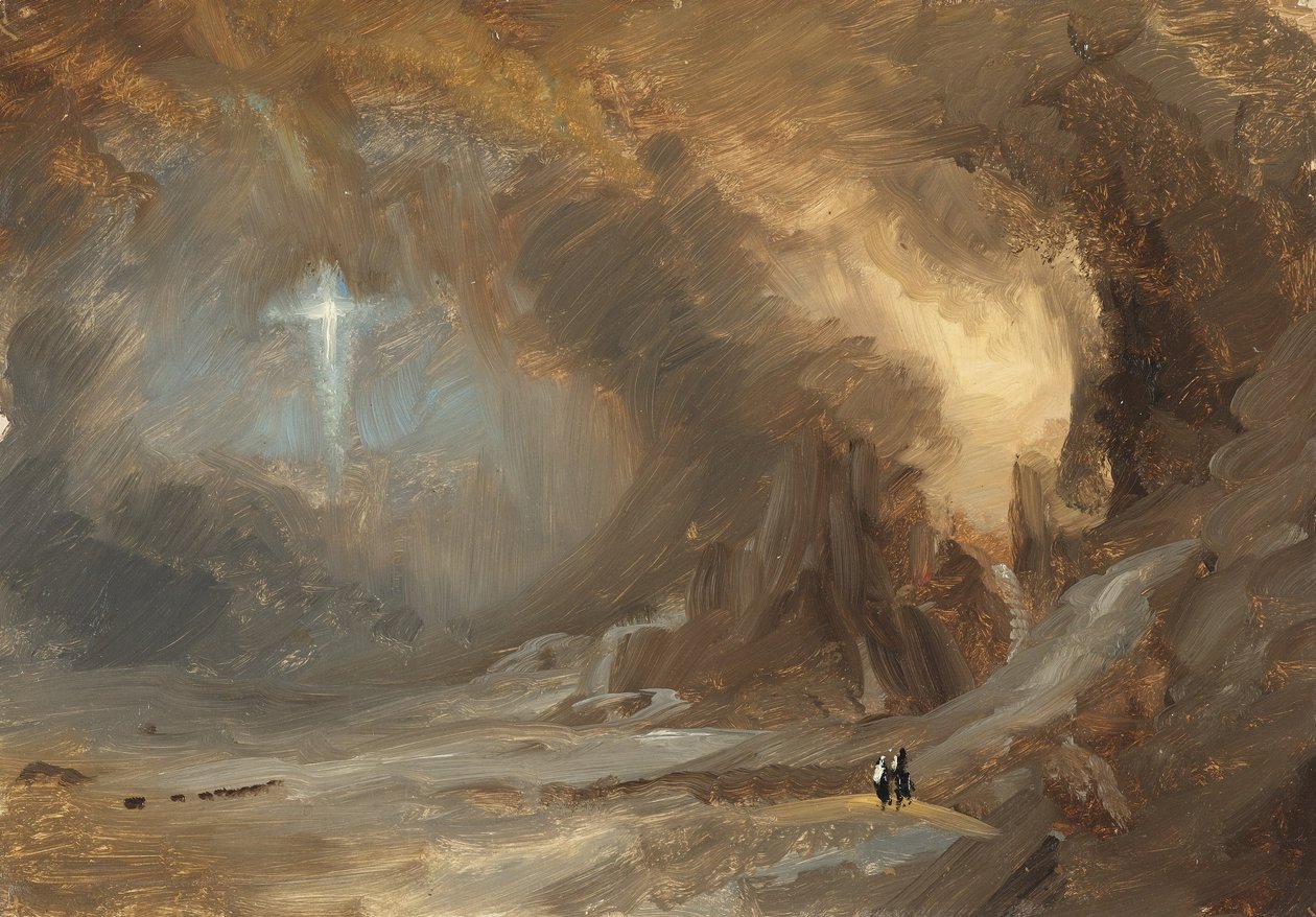 Vision des Kreuzes von Frederic Edwin Church