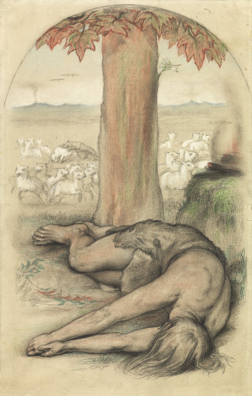 Allegorie der Faulheit von Frederic James Shields