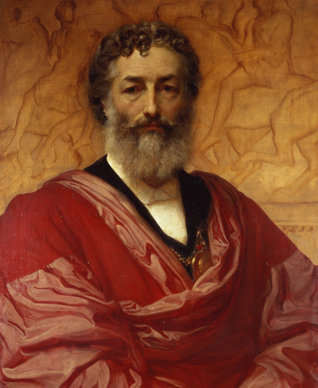 Selbstporträt, 1880 von Frederic Leighton
