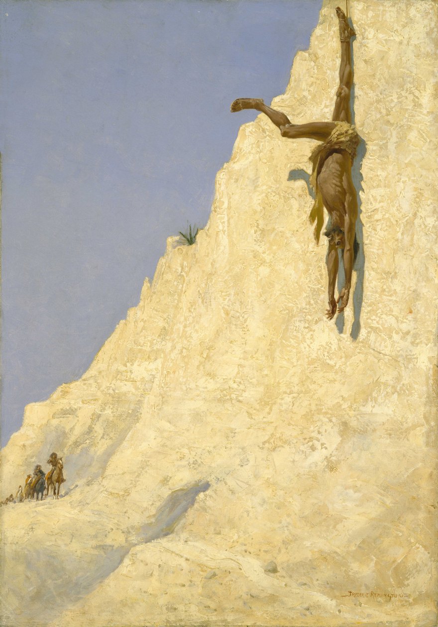 Der Übertreter von Frederic Remington