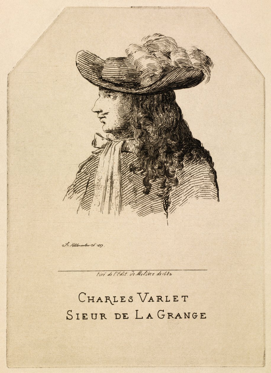 Porträt von Charles Varlet von Frederic Desire Hillemacher