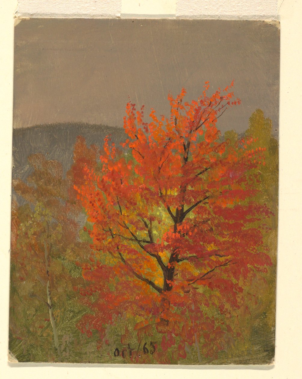 Herbstlandschaft, Vermont von Frederic Edwin Church