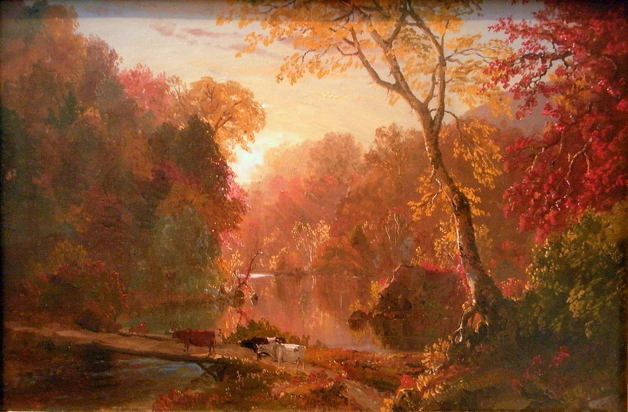 Herbst in Nordamerika von Frederic Edwin Church