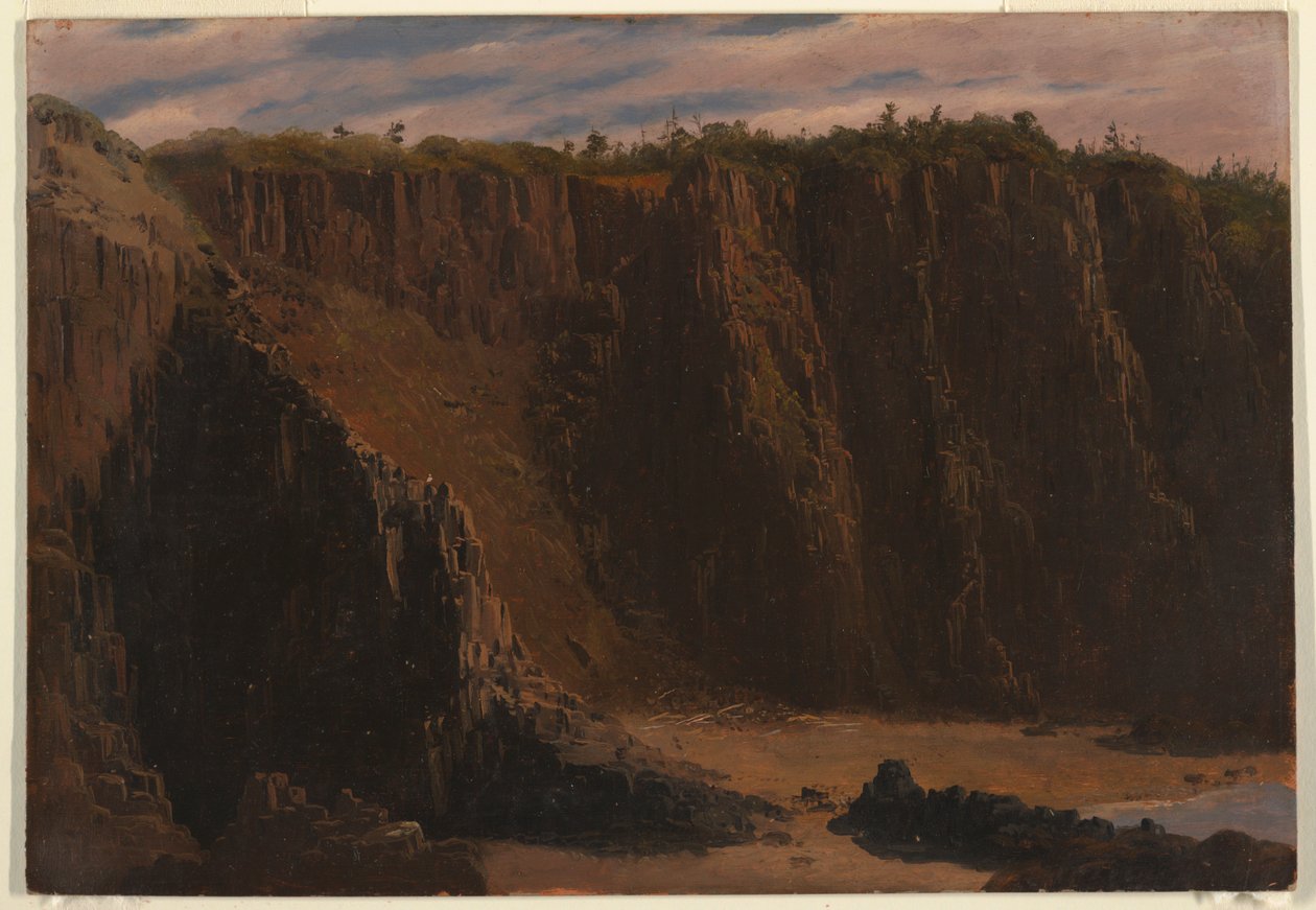 Klippen bei Grand Manan von Frederic Edwin Church