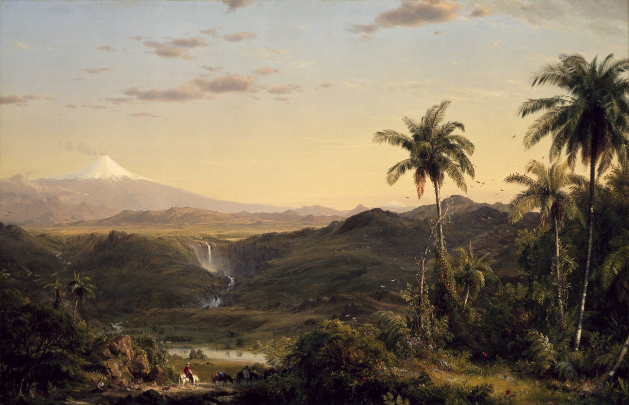 Cotopaxi, 1855 von Frederic Edwin Church