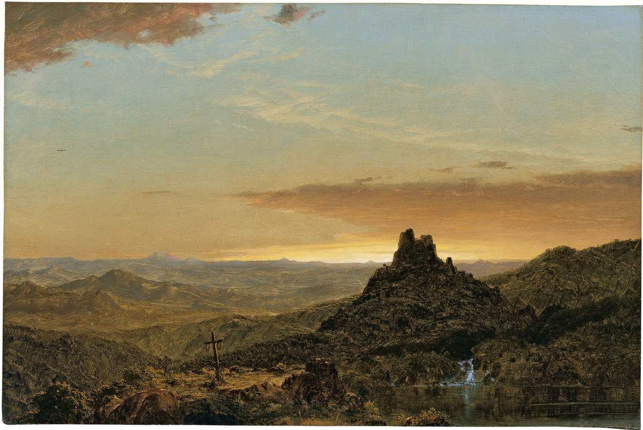 Kreuz in der Wildnis von Frederic Edwin Church