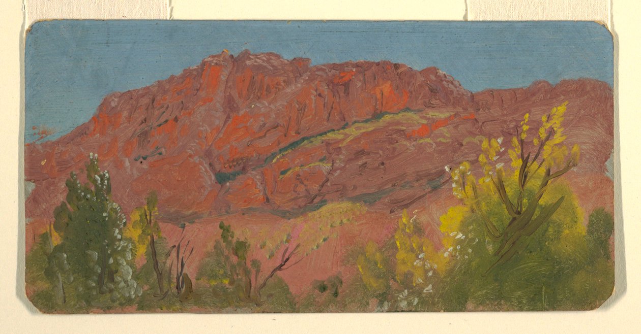 Baalbek, Bergstraße von Frederic Edwin Church
