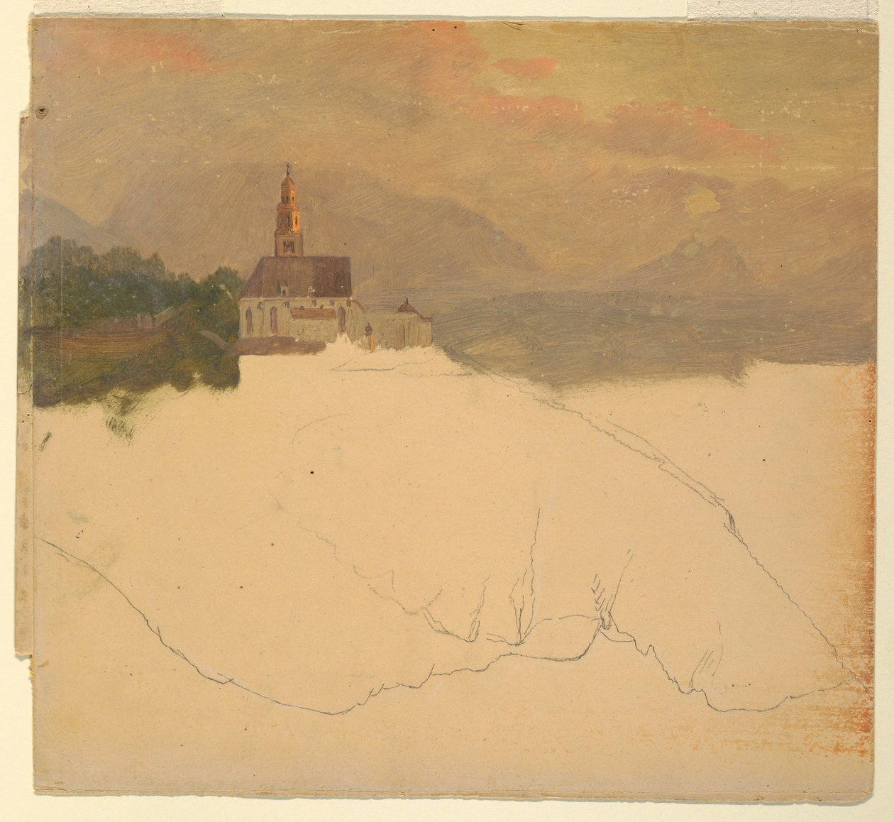 Bayerische Landschaft von Frederic Edwin Church