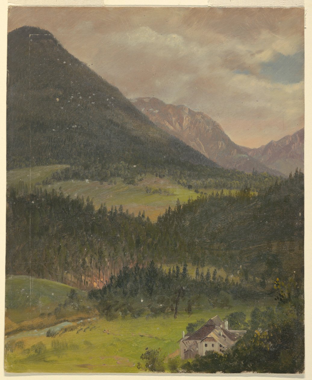 Bayerische Alpenlandschaft von Frederic Edwin Church