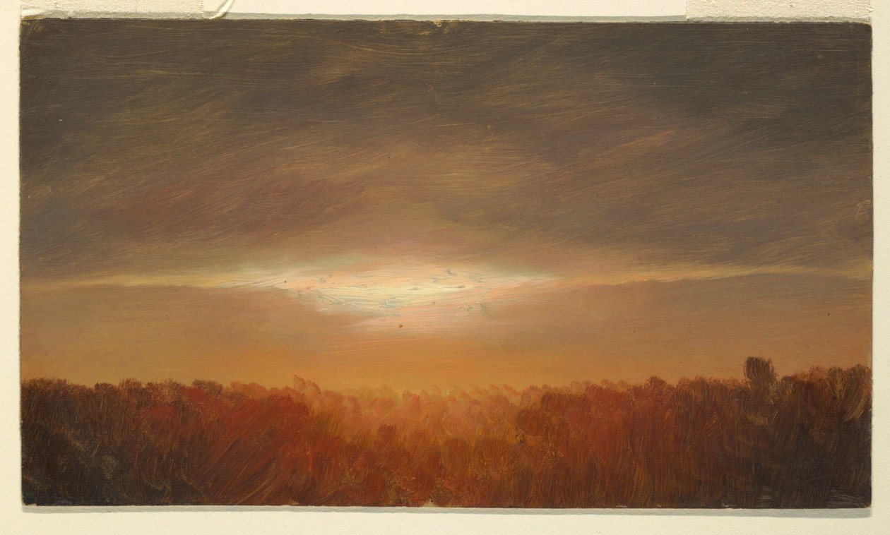 Wolkenstudien, 1865 von Frederic Edwin Church