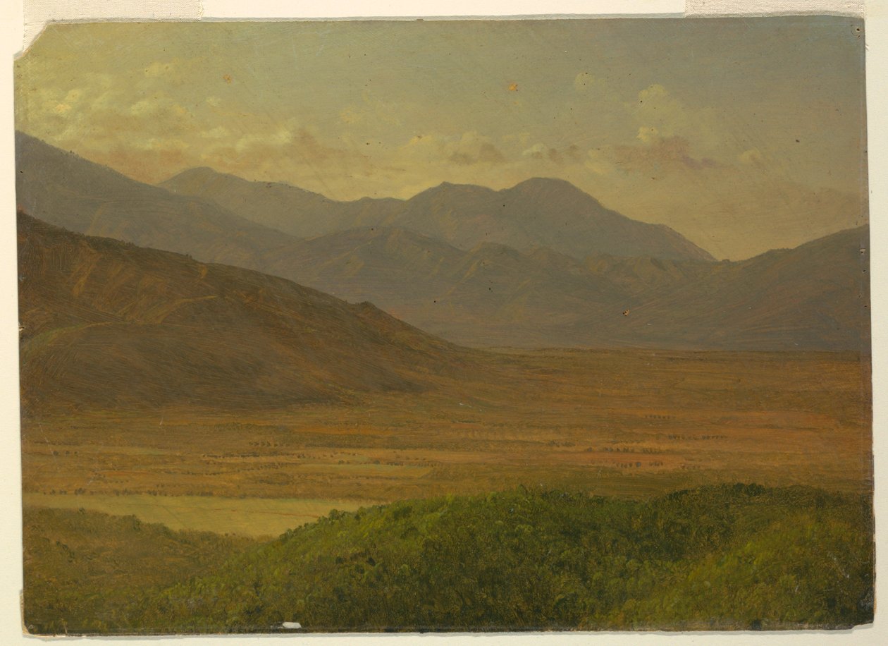 Zeichnung, Landschaft, Mai 1865 von Frederic Edwin Church
