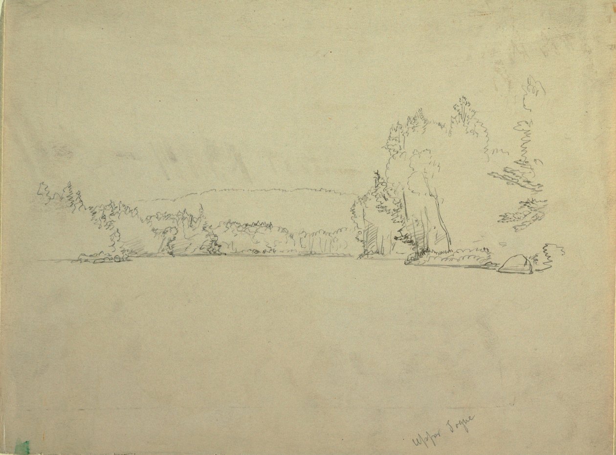 Oberer Togue-See, ca. 1885 von Frederic Edwin Church