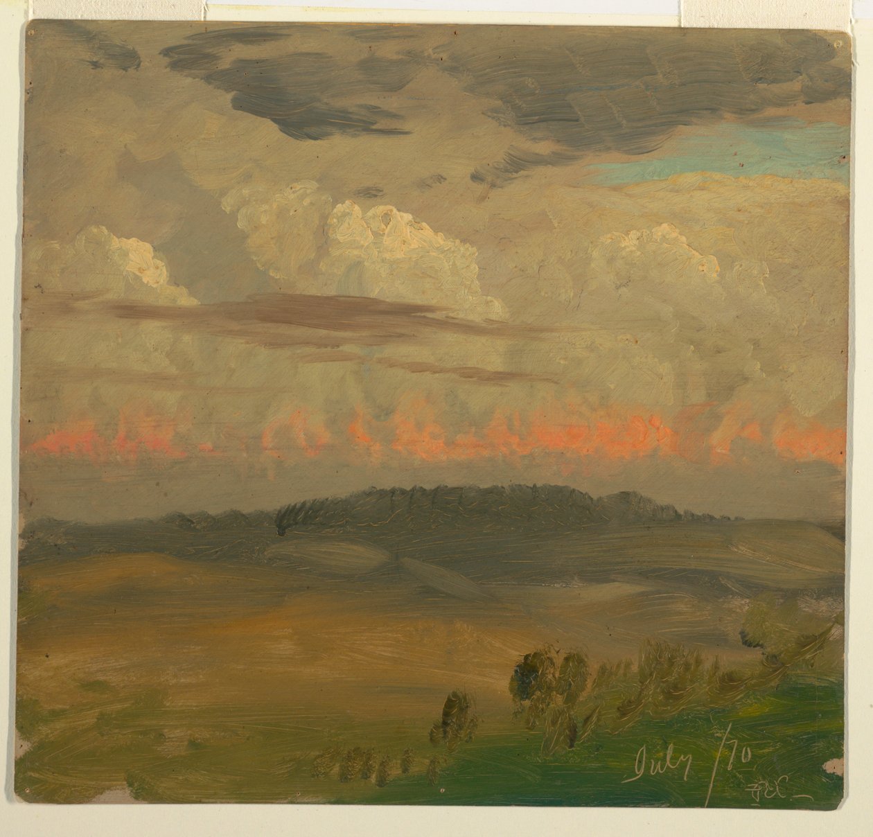 Landschaft, Hudson Valley von Frederic Edwin Church