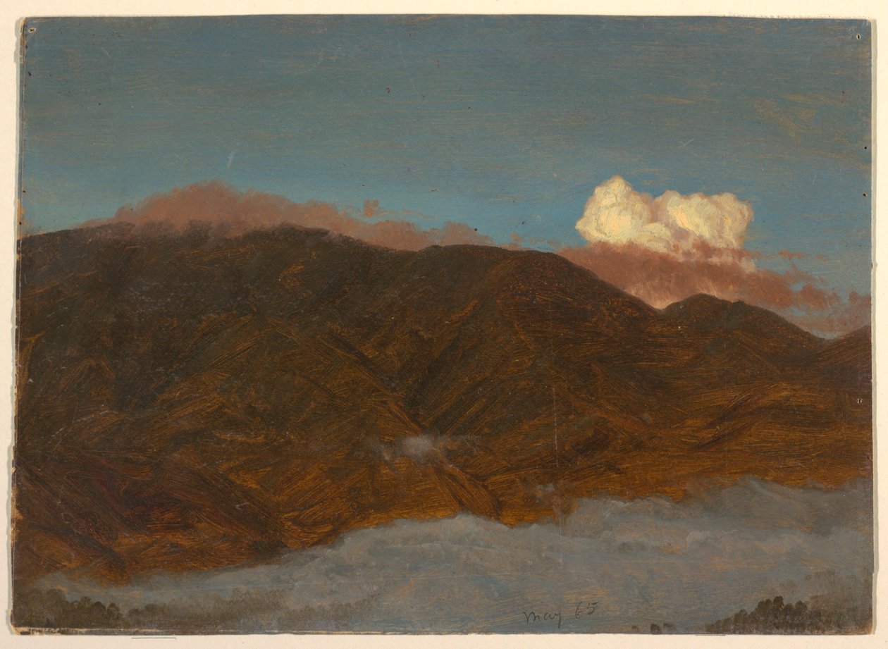 Gebirgige Landschaft von Frederic Edwin Church