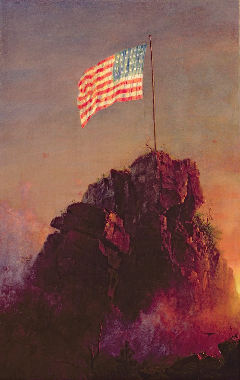 Unsere Flagge von Frederic Edwin Church