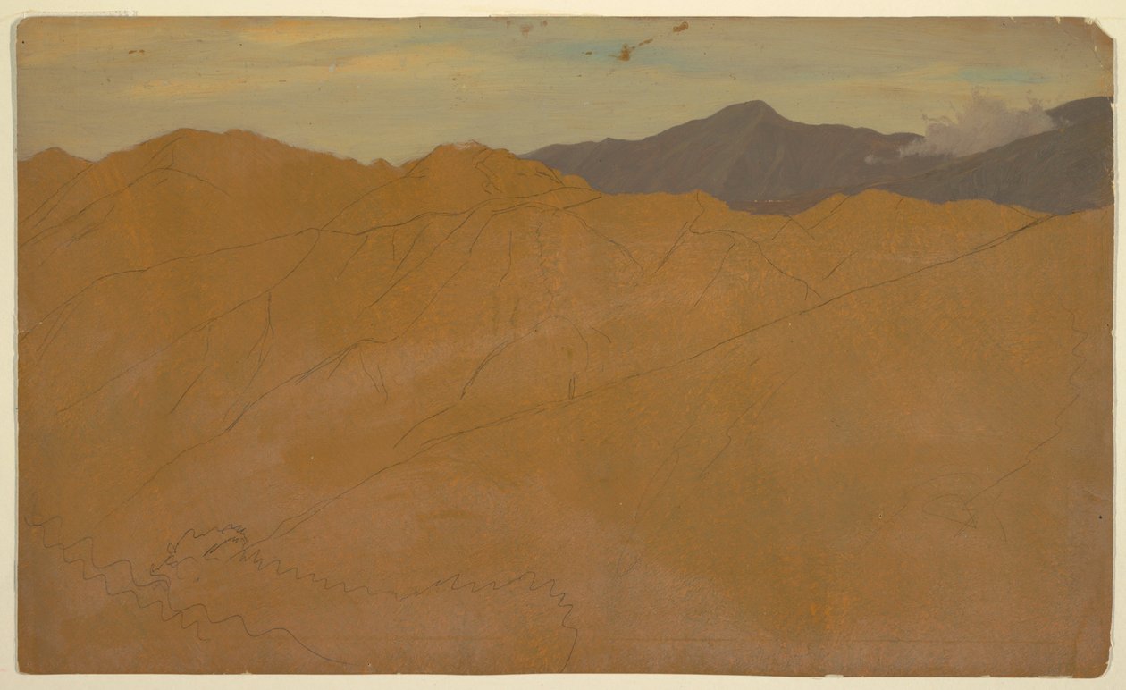 Südamerikanische Berge von Frederic Edwin Church