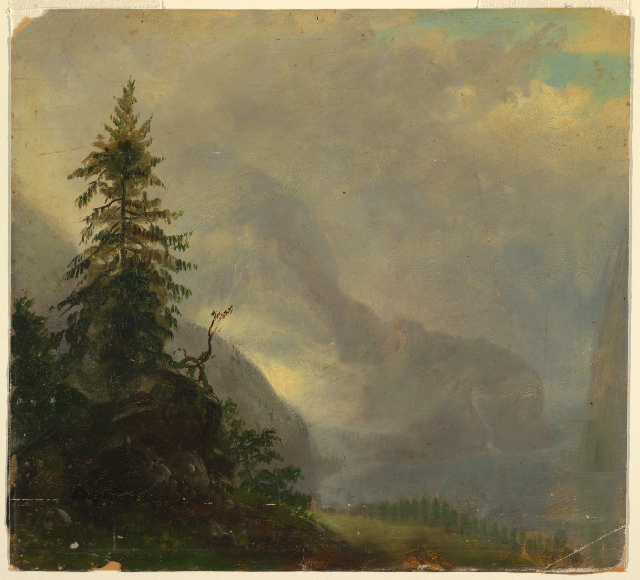 Der Königssee, nahe Berchtesgaden, Bayern von Frederic Edwin Church