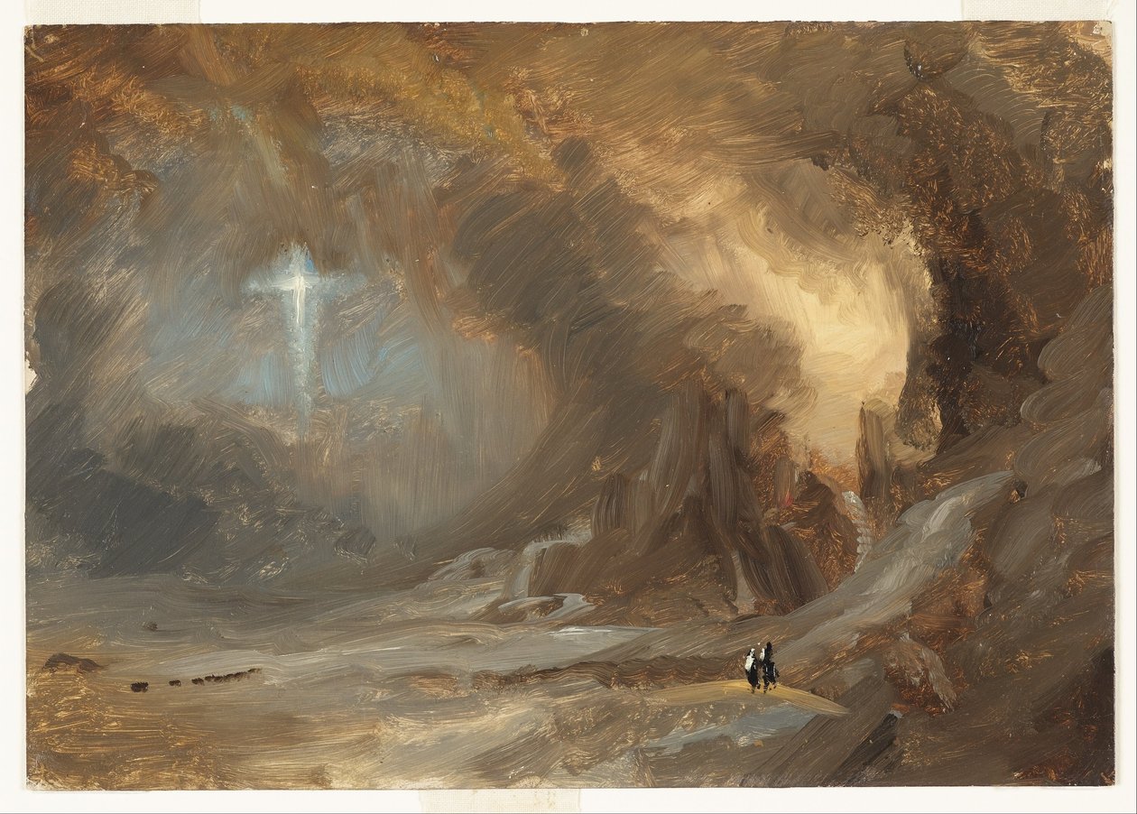 Vision des Kreuzes von Frederic Edwin Church