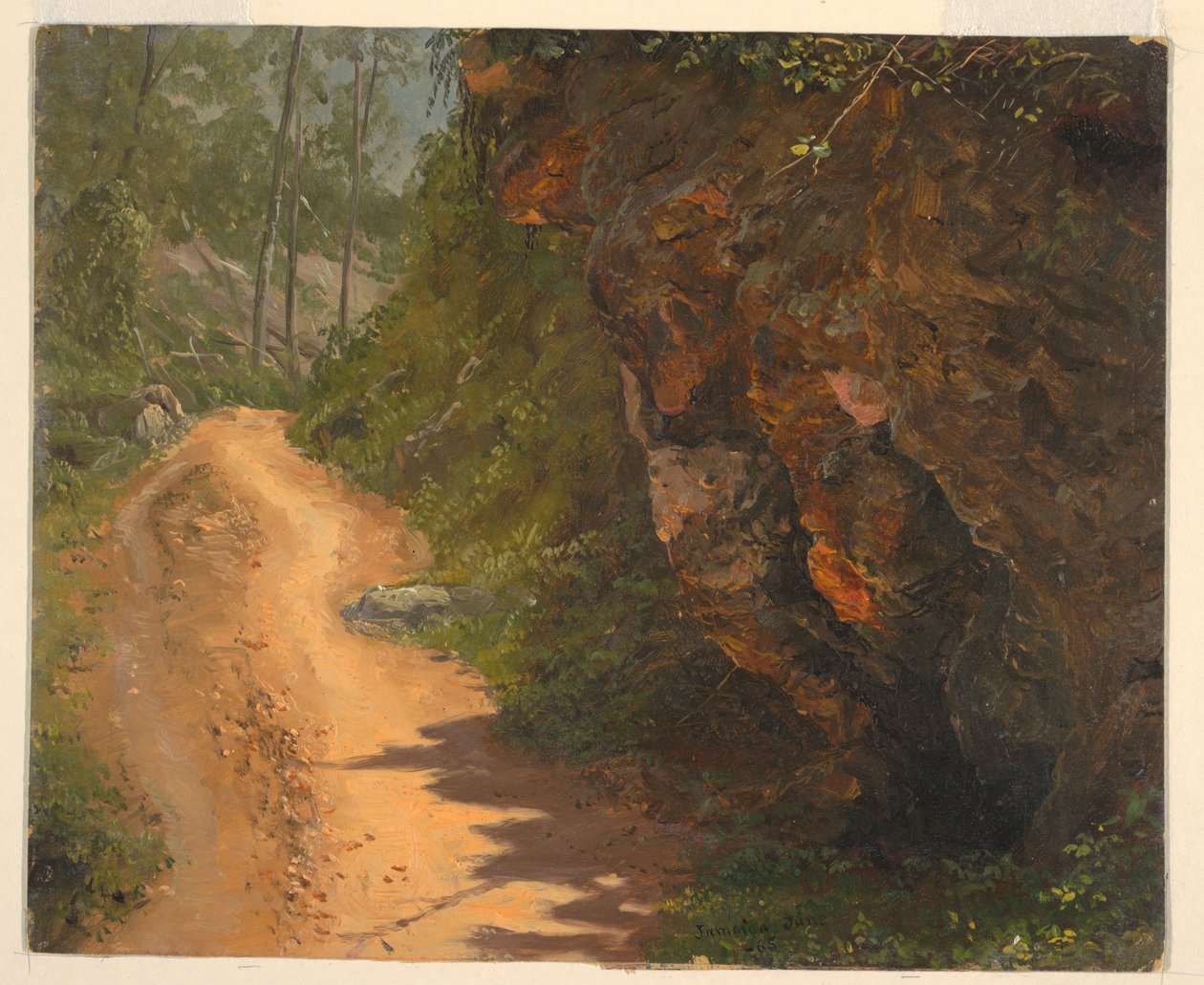 Waldweg, Jamaika von Frederic Edwin Church