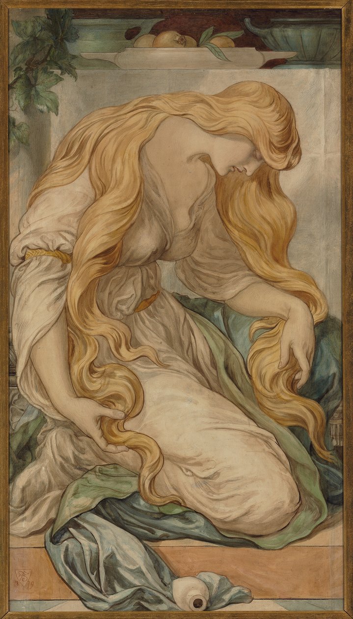 Maria Magdalena, 1879 von Frederic James Shields