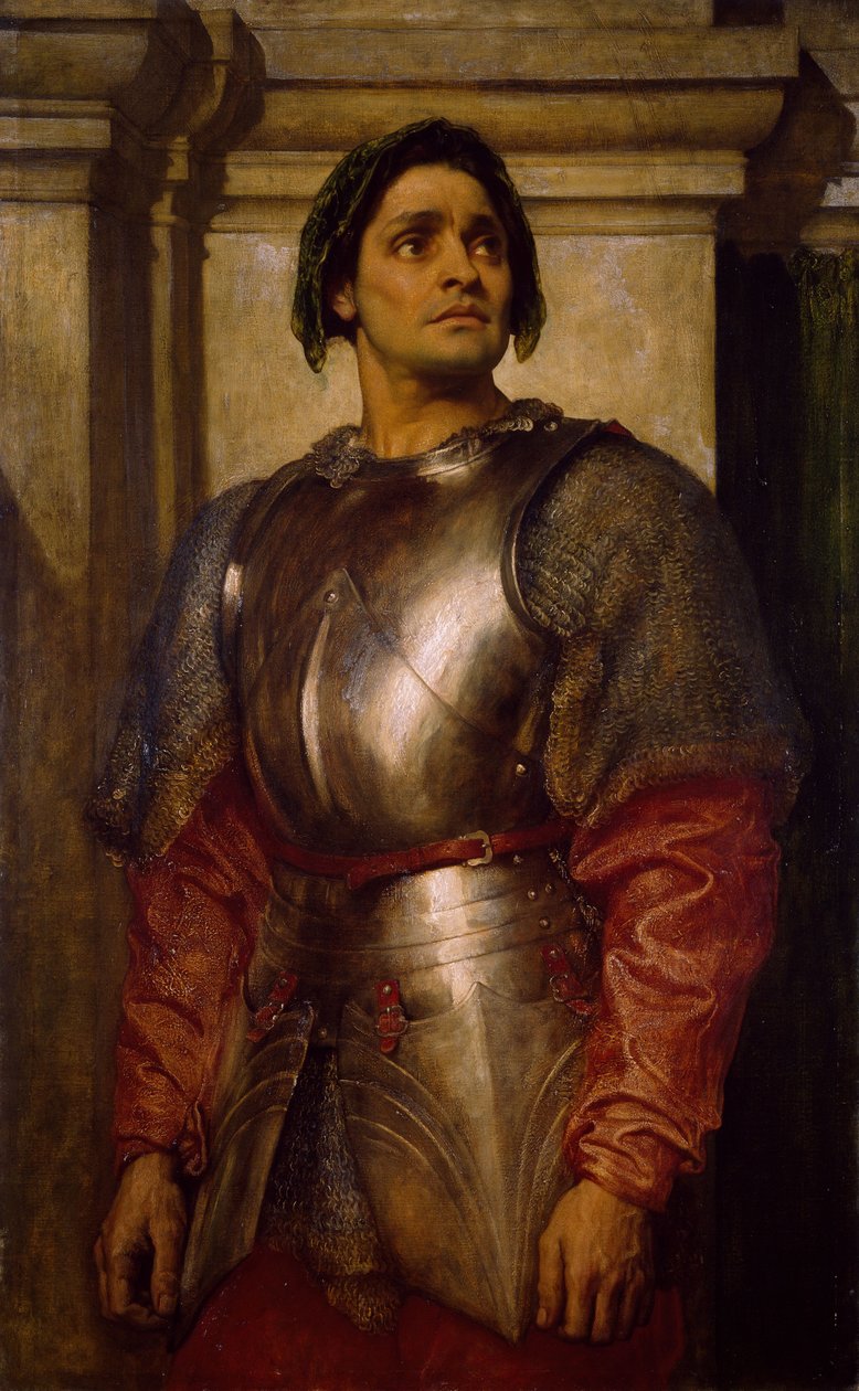 Ein Condottiere, 1871-72 von Frederic Leighton