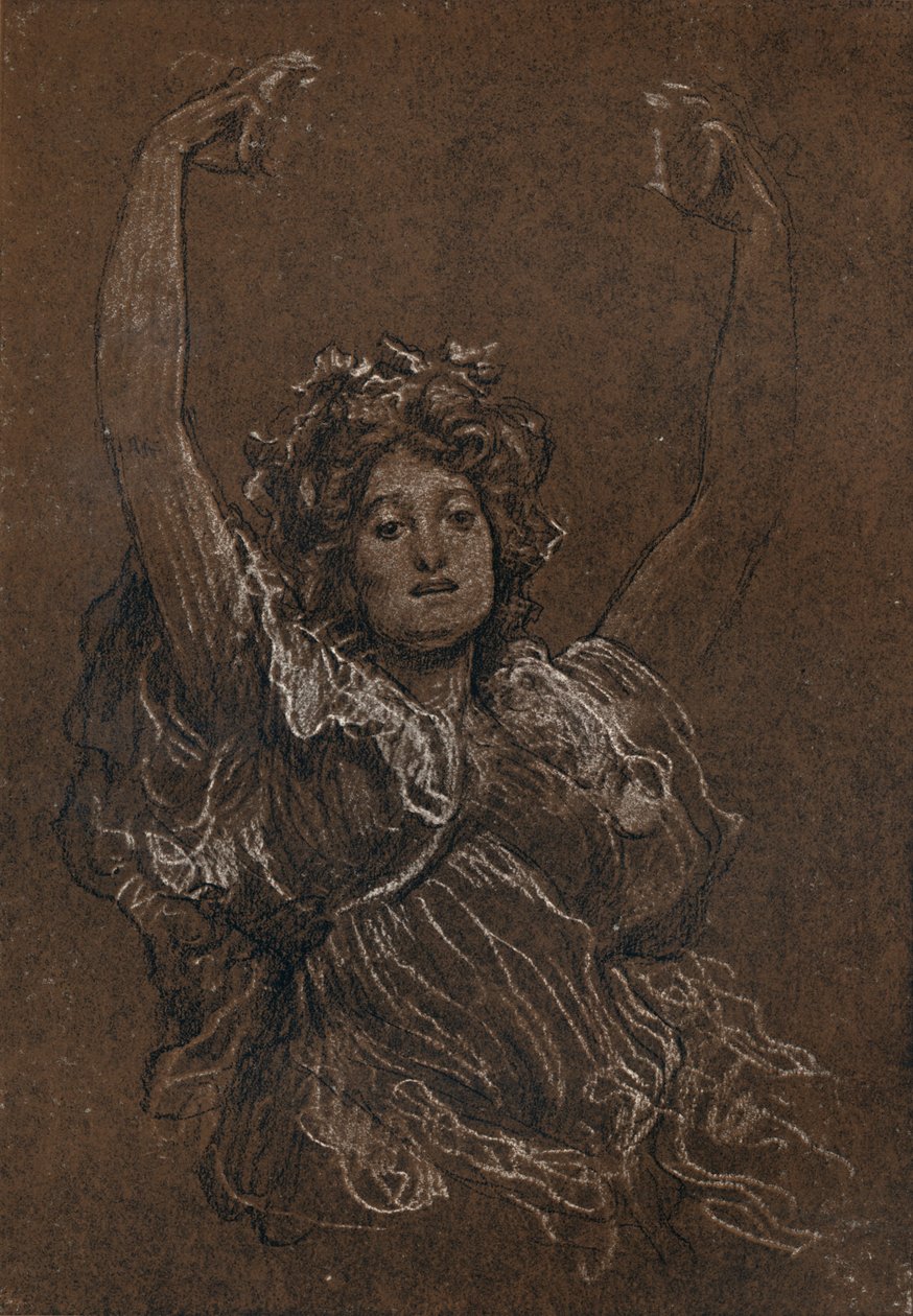 Weibliche Studie, um 1897 von Frederic Leighton