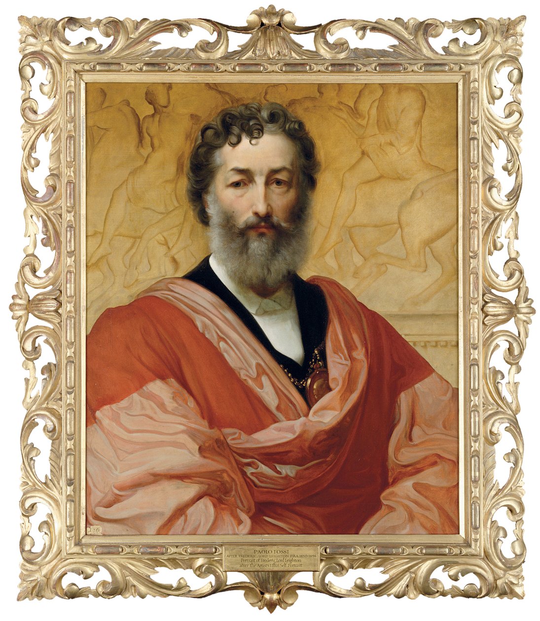 Porträt von Frederic Leighton von Frederic Leighton