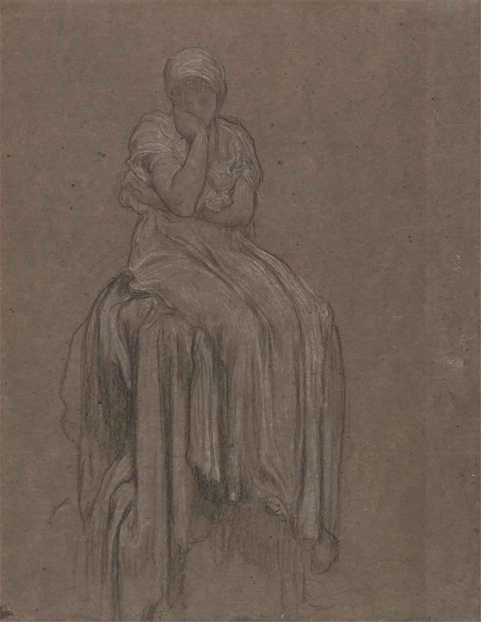 Studie für Einsamkeit von Frederic Leighton