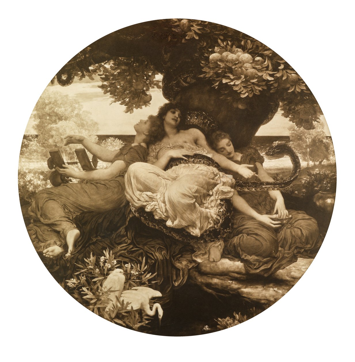 Der Garten der Hesperiden von Frederic Leighton