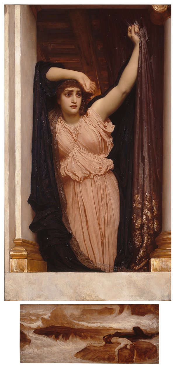 Die letzte Wache von Hero von Frederic Leighton