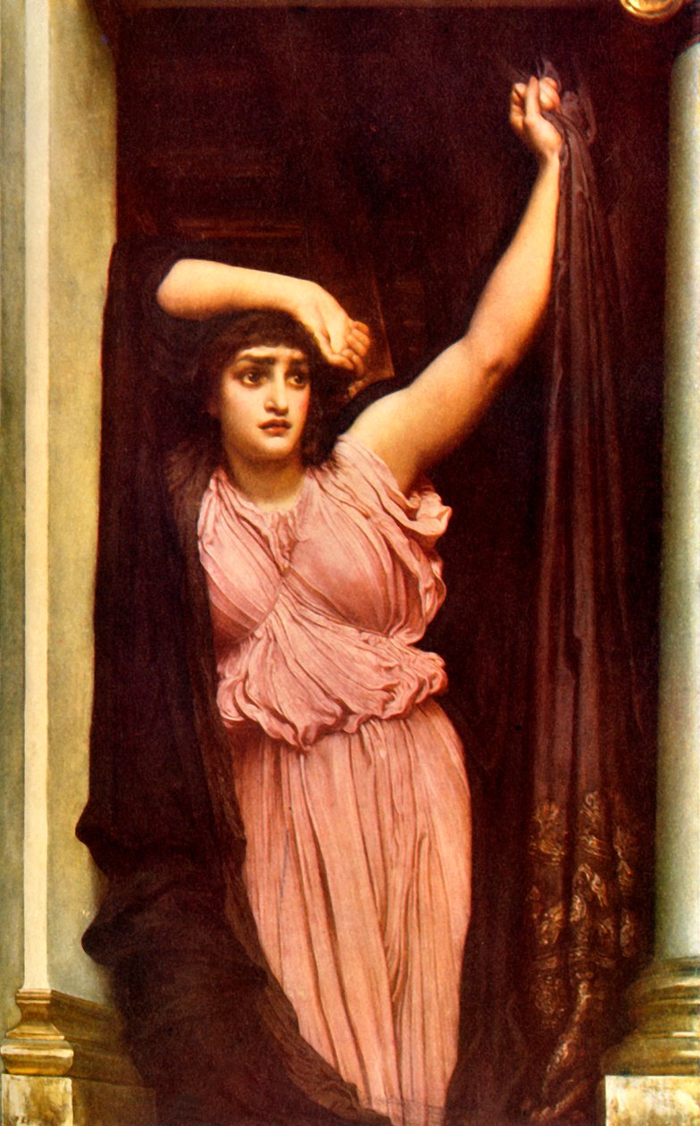 Die letzte Wache von Hero von Frederic Leighton