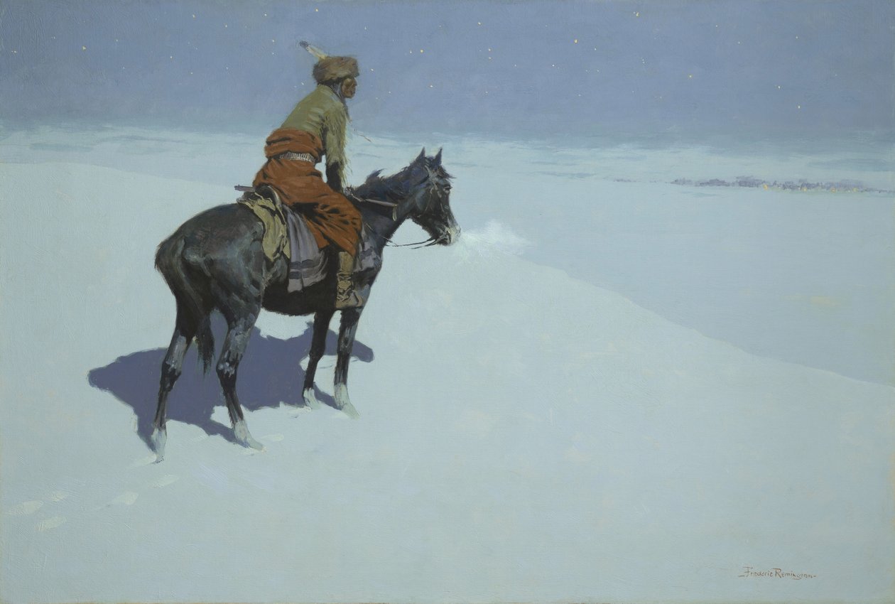 Freunde oder Feinde? von Frederic Remington