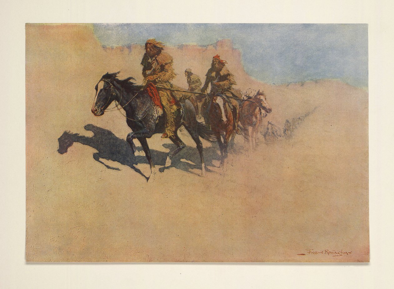 Jedediah Smith aus Colliers Weekly von Frederic Remington