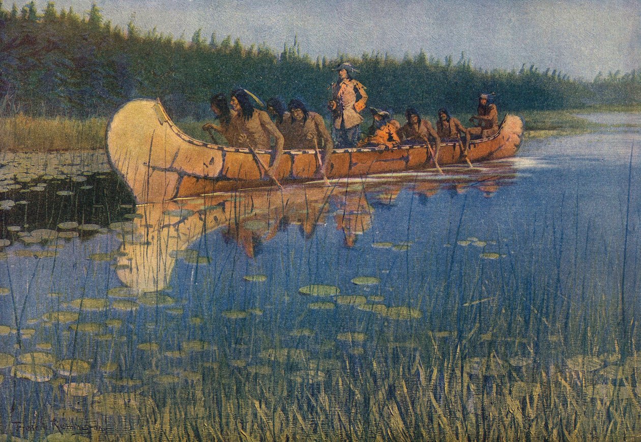 Pierre-Esprit Radisson. Frederic Remington. von Frederic Remington