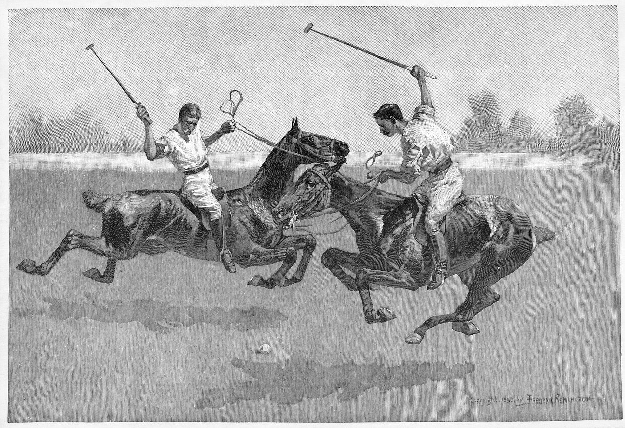 Polo-Spieler von Frederic Remington