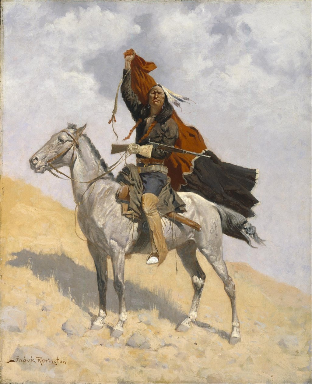 Das Decken-Signal von Frederic Remington